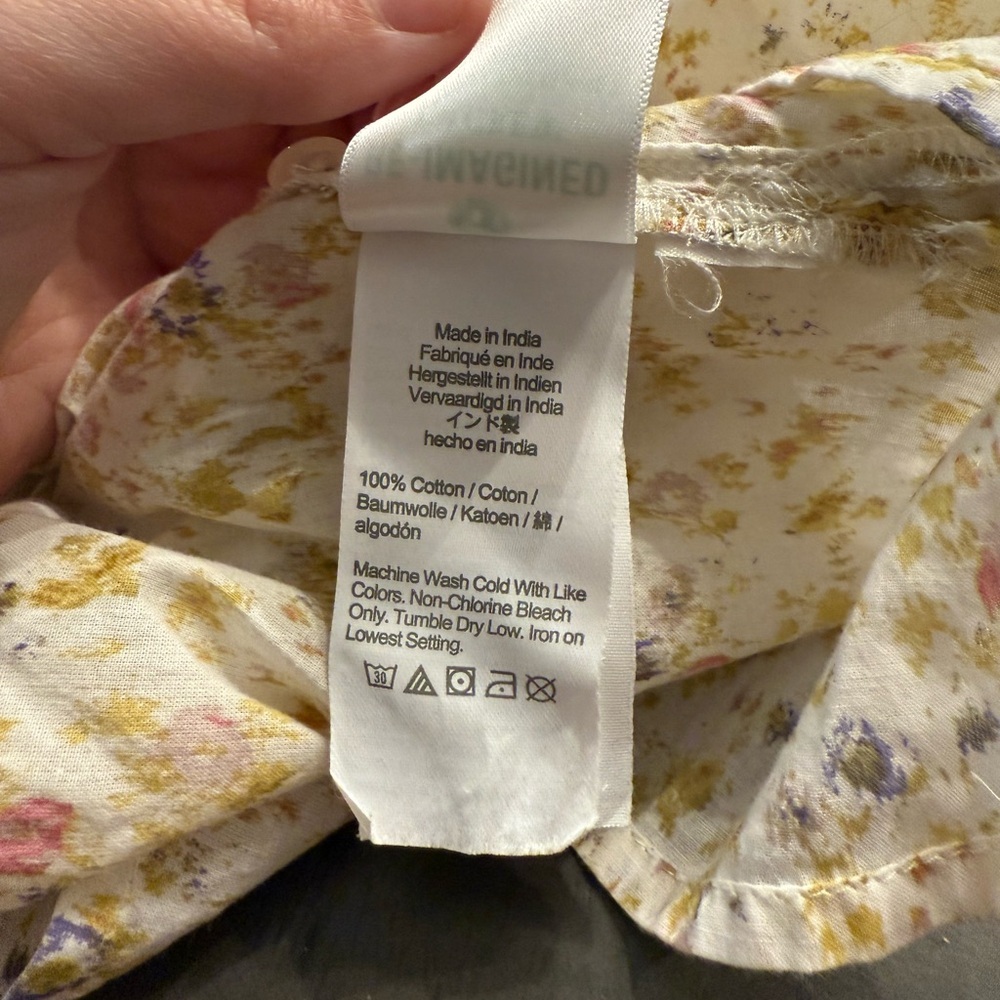 J. Crew Contemporary Multicolor Floral Blouse - Picture 8 of 8